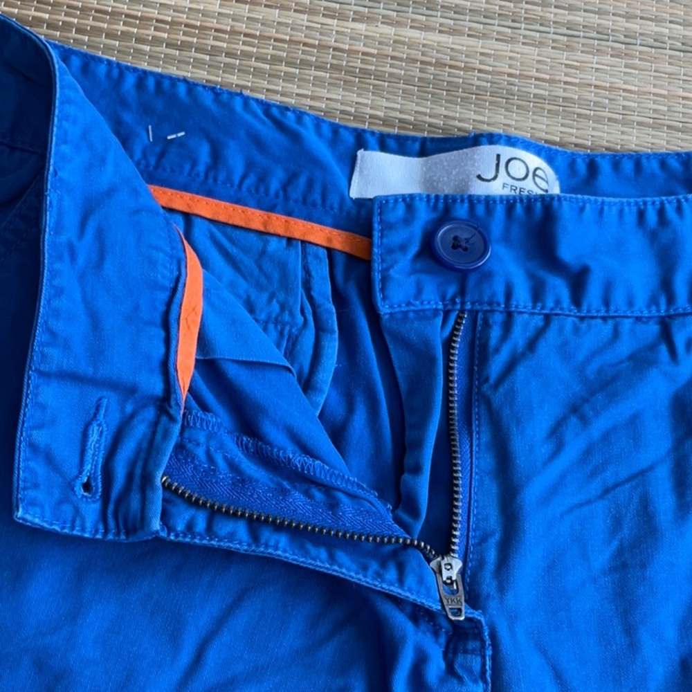 Joe Fresh Blue Women's Shorts 100% Cotton Size 6 - Picture 8 of 11